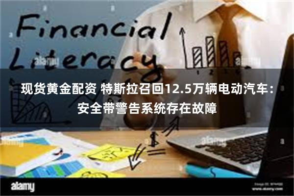 现货黄金配资 特斯拉召回12.5万辆电动汽车：安全带警告系统存在故障