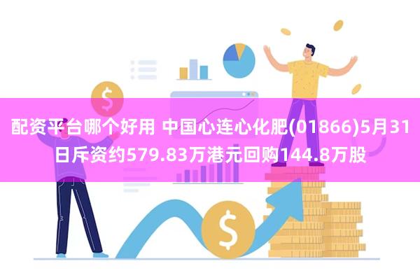 配资平台哪个好用 中国心连心化肥(01866)5月31日斥资约579.83万港元回购144.8万股