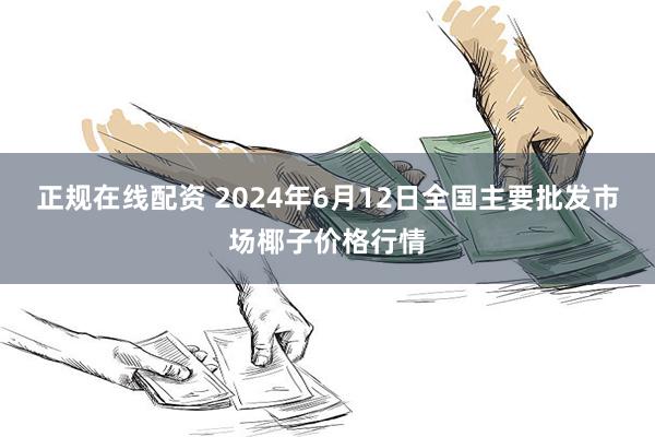 正规在线配资 2024年6月12日全国主要批发市场椰子价格行情