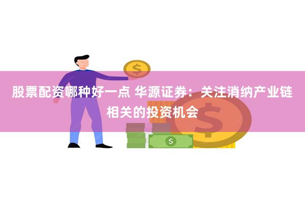 股票配资哪种好一点 华源证券：关注消纳产业链相关的投资机会