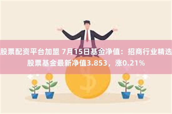 股票配资平台加盟 7月15日基金净值：招商行业精选股票基金最新净值3.853，涨0.21%