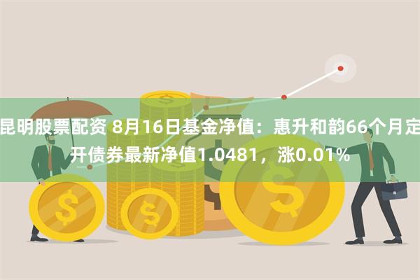 昆明股票配资 8月16日基金净值：惠升和韵66个月定开债券最新净值1.0481，涨0.01%