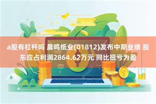 a股有杠杆吗 晨鸣纸业(01812)发布中期业绩 股东应占利润2864.62万元 同比扭亏为盈