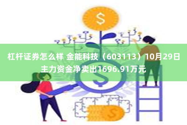 杠杆证券怎么样 金能科技（603113）10月29日主力资金净卖出1696.91万元