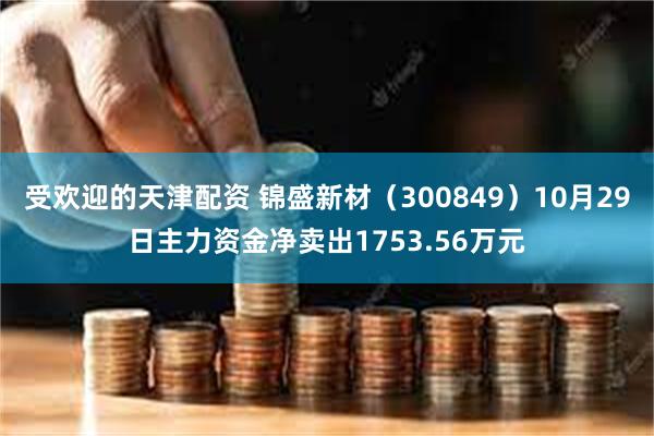 受欢迎的天津配资 锦盛新材（300849）10月29日主力资金净卖出1753.56万元