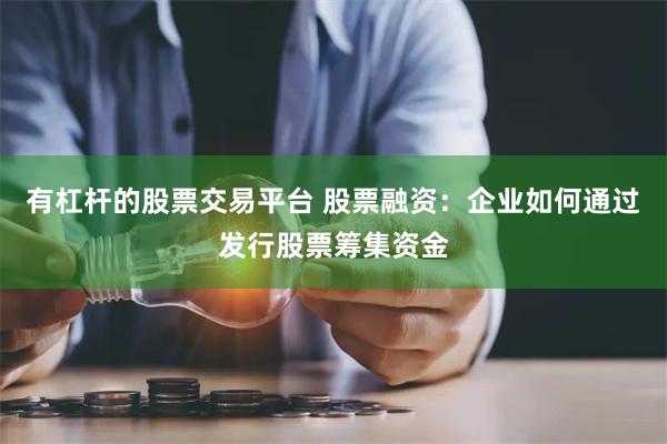 有杠杆的股票交易平台 股票融资：企业如何通过发行股票筹集资金